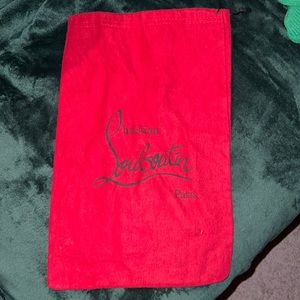 Christian Louboutin shoe dust bag